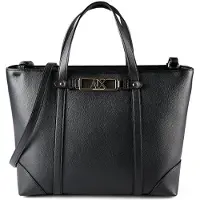 Armani Exchange pour femme. XW002609AF15632UC010 Sac à main noir (OSFA), Casuel, Polyester