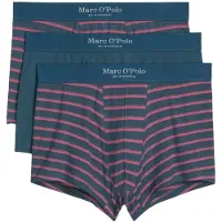 Marc O'Polo Boxers ' Essentials ' bleu nuit / rouge