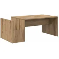 vidaXL Table basse en chêne Artisan 90 x 45 x 35 cm Bois composite