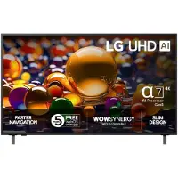 LG UHD AI 55UA74006LB, 139,7 cm (55"), 3840 x 2160 px, LED, Smart TV, Wi-Fi, bleu