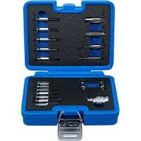 Bgs -9173-1 Jeu d'extracteurs de vis pour six pans creux 1,5 - 10 mm / profil en T (pour Torx) T10 - T55 19 pcs.