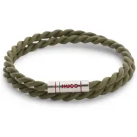 HUGO Shellbeads2 10270626 Necklace Vert Homme