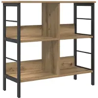 vidaXL Étagère Chêne artisanal 82 x 32 x 79 cm Bois d'ingénierie