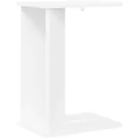 vidaXL Table d'appoint Blanc 35 x 25 x 50 cm Bois d'ingénierie