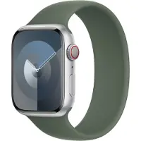 Apple Bracelet Boucle unique en Silicone pour Watch | 44/45/46/49 mm - Taille 10 - Cypress