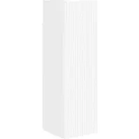 vidaXL Meuble TV mural blanc 30 x 31 x 100 cm Bois composite