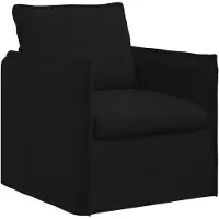 vidaXL Canapé noir 195 x 82 x 85 cm Tissu