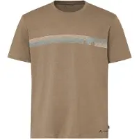 Vaude Bike Cyclist V Short Sleeve T-shirt Marron S / Regular Homme