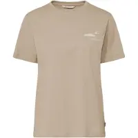 Vaude Spirit Ii Short Sleeve T-shirt Beige 46 Femme