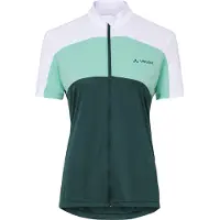 Vaude Bike Matera Fz Tricot Short Sleeve Jersey Vert 42 / Regular Femme