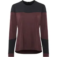 Vaude Bike Moab Ls Pro Long Sleeve T-shirt Violet 38 / Regular Femme