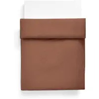 HAY - Outline Duvet Cover - 140x200 cm - Milk Chocolate (Housse de couette, 140 x 200 cm)