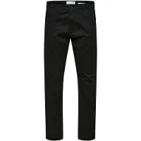 Selected Pantalon chino 'SLHMiles Flex' noir