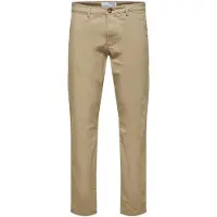 Selected Pantalon chino 'SLHMiles Flex' beige