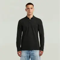 G-Star Dunda Slim Fit Long Sleeve Polo Noir S Homme