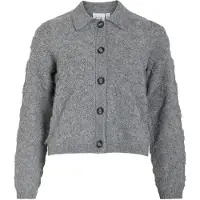 Vila Cardigan 'VIAERY' gris chiné