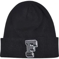 FUBU Bonnet beige / gris foncé / noir / blanc
