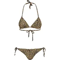 Urban Classics Bikini marron / moutarde / noir