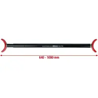 Ks Tools Support télescopique pour capot et hayon, 64-109cm