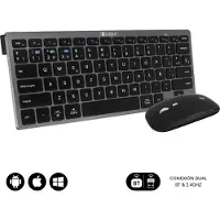 Subblim Clavier Et Souris Sans Fil Subkbc-oco020 1600 Dpi Espagnol
