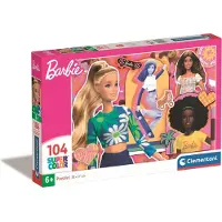 Clementoni Puzzle CLE 104 SuperKolor Barbie 25753