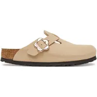 Birkenstock Boston Enfant - Tongues et Sandales, Beige - Taille 39 - Nubuck
