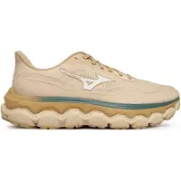 Mizuno Chaussures Wave Horizon 9 Beige Blanc SS26, Taille 44 - EUR