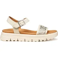 Geox Sandales plates D XAND 2.1S femmes - Blanc - 37