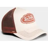 Von Dutch Casquette Trucker Distressed - Orange, Orange