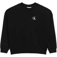 Calvin Klein Jeans Sweat 'BRIDGE' rouge / noir / blanc