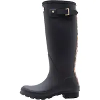 Hunter Bottes en caoutchouc marron / rose / noir