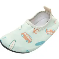 Playshoes Claquettes / Tongs crème / turquoise / azur / orange