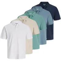 Jack & Jones T-Shirt beige / bleu / opal / vert pastel / blanc