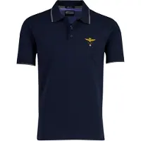 Aeronautica Militare 261po1308up00082 Short Sleeve Polo Bleu M Homme