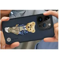 Zuck Bear Headphone case case LONDON CLASSIC for IPHONE 15 Pro Max westminster ace (Apple iPhone 15 Pro Max), Coque pour téléphone portable, Noir
