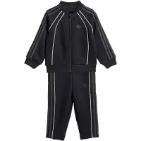Adidas Originals Survêtement 'Spacer' anthracite / noir / blanc