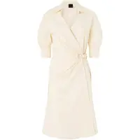 Pinko Robe 'ALINE ABITO COMFORT POPELINE ABITO' blanc