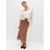 Marks & Spencer Jupe marron / rouille / orange