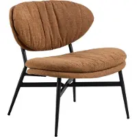 Ebuy24 Burma fauteuil fauteuil lounge tissu orange.