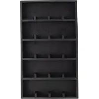 Bloomingville Armoire murale Thessa noire