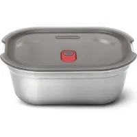 Black+blum Steel Food Box Gris Medium