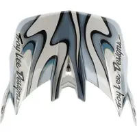 Troy Lee Designs D4 Helmet Spare Visor Argenté