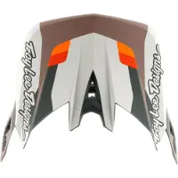 Troy Lee Designs D4 Helmet Spare Visor Argenté
