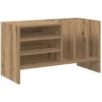 vidaXL Armoire à disques avec étagère Chêne Artisan 78,5 x 35 x 45 cm