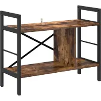 vidaXL Étagère Chêne fumé 75 x 30 x 58,5 cm Bois d'ingénierie