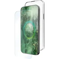 Myway Étui et protection d'écran transparents pour Samsung Galaxy S25 Edge Transparent, taille unique