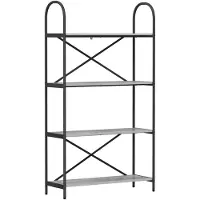 vidaXL Étagère Sonoma gris 80 x 30 x 146 cm Bois d'ingénierie