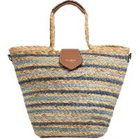 Pepe Jeans pour femme. PL0300140 Sac Nova Jean bleu (OSFA), Beige, Casuel, Jute