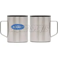 Ritchey Kaffeetasse, acier inoxydable, argent/bleu