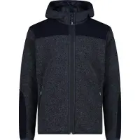 CMP Sweatshirt à capuche wooltech zippé